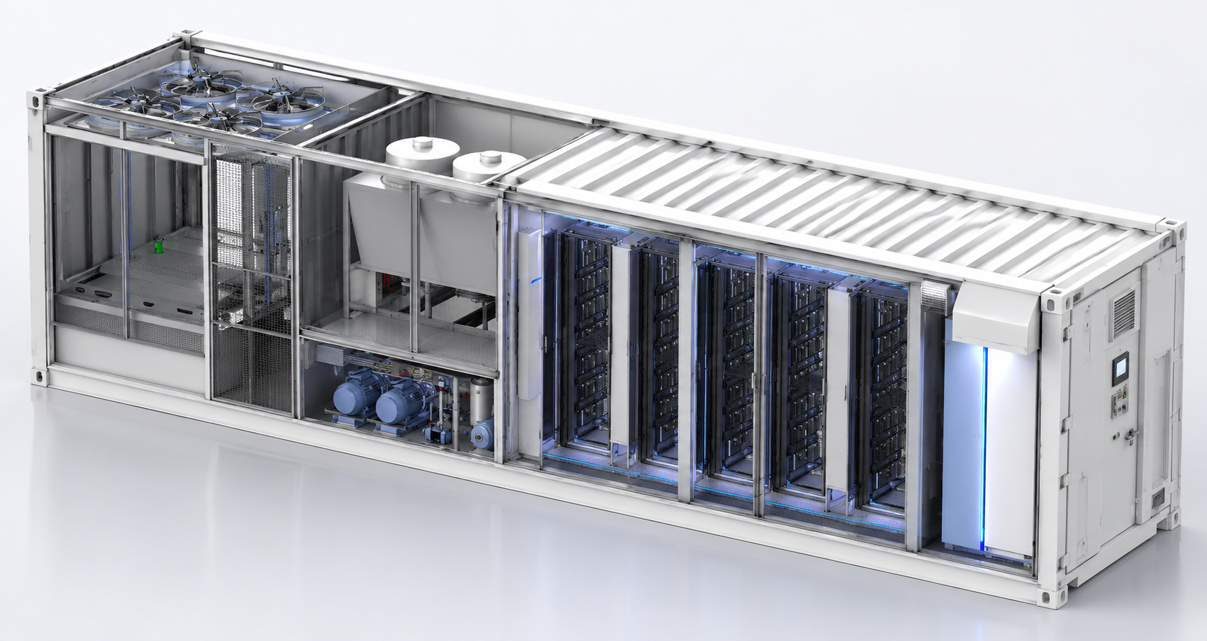PARICH Modular Data Center Structural Cutaway